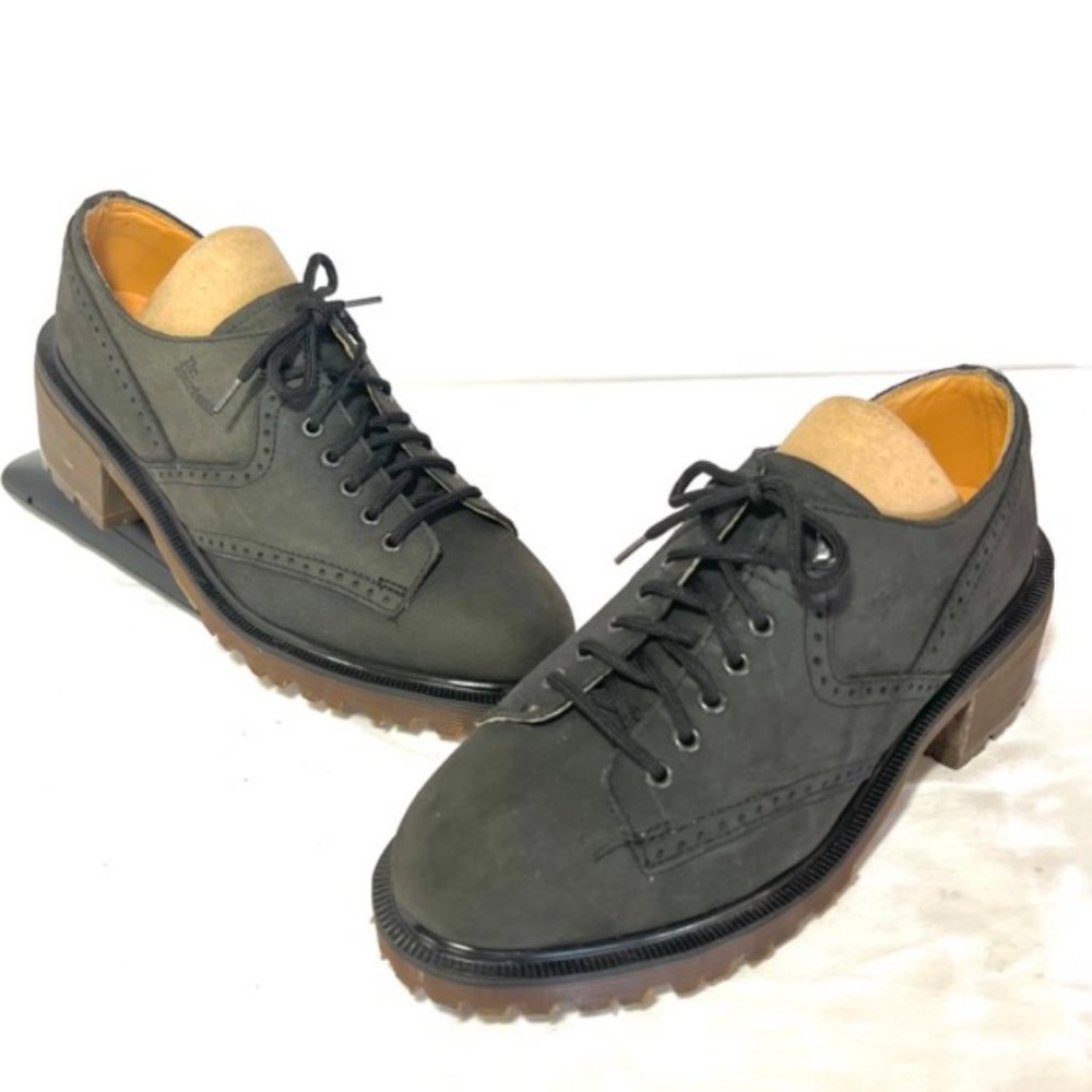 RARE Never Worn Vintage 90s/Y2K Dr Martens 8144 Oxford Toe Wing Shoes With Heel